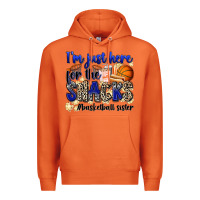 Carrot i'm just here for the snacks #basketball sister Premium Hoodie - Zillion Design Studio
