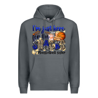 Rock i'm just here for the snacks #basketball sister Premium Hoodie - Zillion Design Studio