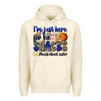 Sandshell i'm just here for the snacks #basketball sister Premium Hoodie - Zillion Design Studio