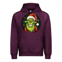Mauve Wine Grinch Urban Hoodie - Unal Design