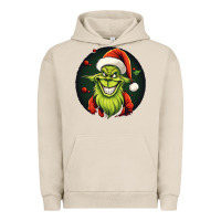 Pigment French Oak Grinch Urban Hoodie - Unal Design