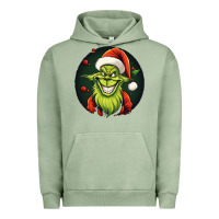 Pigment Oil Green Grinch Urban Hoodie - Unal Design