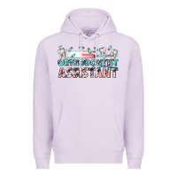 Lilac orthodontist assistant Premium Hoodie - texasbilliewilder