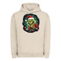 Pigment French Oak Grinch Urban Hoodie - Unal Design