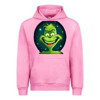 Fuchsia Pink Grinch Urban Hoodie - Unal Design