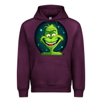 Mauve Wine Grinch Urban Hoodie - Unal Design