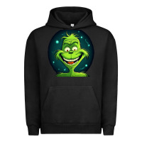 Pigment Black Grinch Urban Hoodie - Unal Design
