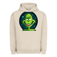 Pigment French Oak Grinch Urban Hoodie - Unal Design
