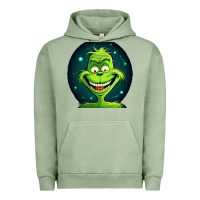 Pigment Oil Green Grinch Urban Hoodie - Unal Design
