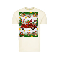 Vintage Arctic christmas gnomes truck Vintage Tee - Artiststas