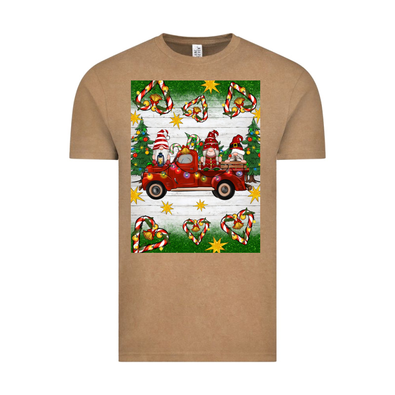 Christmas Gnomes Truck Vintage Tee by Artiststas | Teevron