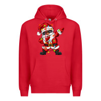 Red afro dabbing santa Premium Hoodie - Zillion Design Studio