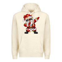 Sandshell afro dabbing santa Premium Hoodie - Zillion Design Studio