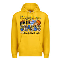 Lemon im just here for the snacks basketball sister Premium Hoodie - Zillion Design Studio