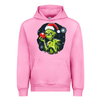 Fuchsia Pink Grinch Urban Hoodie - Unal Design