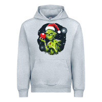 Heather Grey Grinch Urban Hoodie - Unal Design