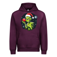 Mauve Wine Grinch Urban Hoodie - Unal Design