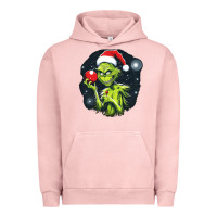Pigment Salmon Grinch Urban Hoodie - Unal Design