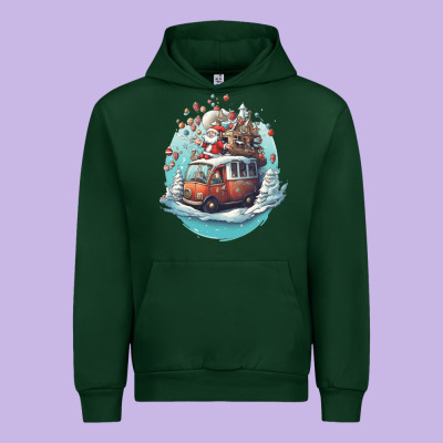 Urban Hoodie happy santa