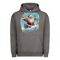 Pigment Tornado happy santa Urban Hoodie - Unal Design
