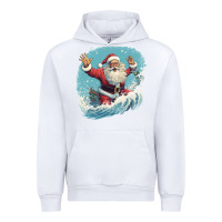 White happy santa Urban Hoodie - Unal Design