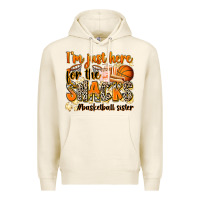 Tofu im just here for the snacks basketball sister Premium Hoodie - Zillion Design Studio