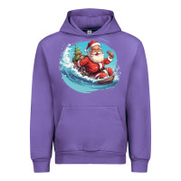 Tulip surf happy santa Urban Hoodie - Unal Design