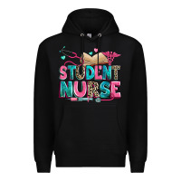 Black student nurse Premium Hoodie - Zillion Design Studio
