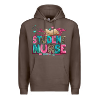 Coffee student nurse Premium Hoodie - Zillion Design Studio