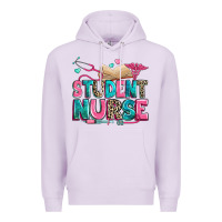 Lilac student nurse Premium Hoodie - Zillion Design Studio