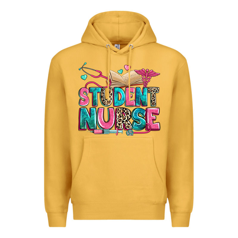 Student Nurse Premium Hoodie by Zillion Design Studio | Teevron