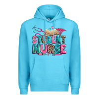 Ocean Blue student nurse Premium Hoodie - Zillion Design Studio