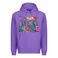 Purple student nurse Premium Hoodie - Zillion Design Studio