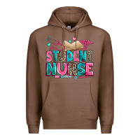 Chestnut student nurse Premium Hoodie - Zillion Design Studio