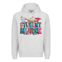 Dove Grey student nurse Premium Hoodie - Zillion Design Studio