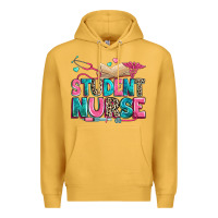 Mustard student nurse Premium Hoodie - Zillion Design Studio