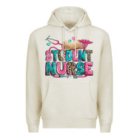 Oatmeal Heather student nurse Premium Hoodie - Zillion Design Studio