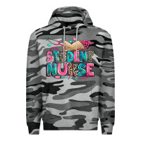 Slate Camo student nurse Premium Hoodie - Zillion Design Studio