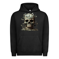 Pigment Black bad money Urban Hoodie - Unal Design
