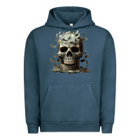 Pigment Midnight Navy bad money Urban Hoodie - Unal Design