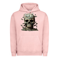 Pigment Salmon bad money Urban Hoodie - Unal Design