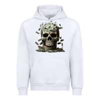 White bad money Urban Hoodie - Unal Design
