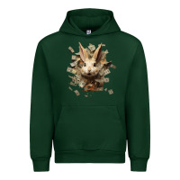 Foreset Green bad rabbit Urban Hoodie - Unal Design
