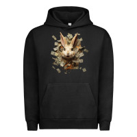 Pigment Black bad rabbit Urban Hoodie - Unal Design