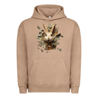 Pigment Burro bad rabbit Urban Hoodie - Unal Design