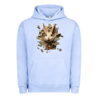 Pigment Grape Ice bad rabbit Urban Hoodie - Unal Design