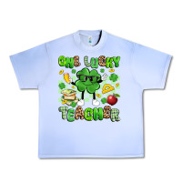 Grape Ice one lucky teacher Urban Heavy Tee - Artiststas