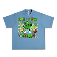 Pebble Blue one lucky teacher Urban Heavy Tee - Artiststas