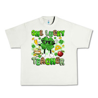 Pistachio one lucky teacher Urban Heavy Tee - Artiststas