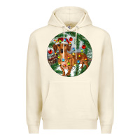 Sandshell Dachshund Christmas Tree Premium Hoodie - RanaPortraitStore